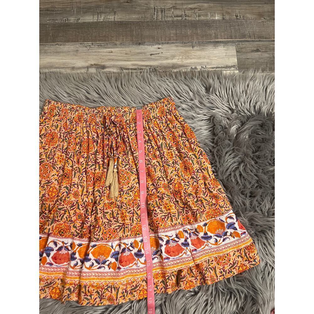 Rachel Zoe tiered floral print mini skirt XS - Picture 6 of 7